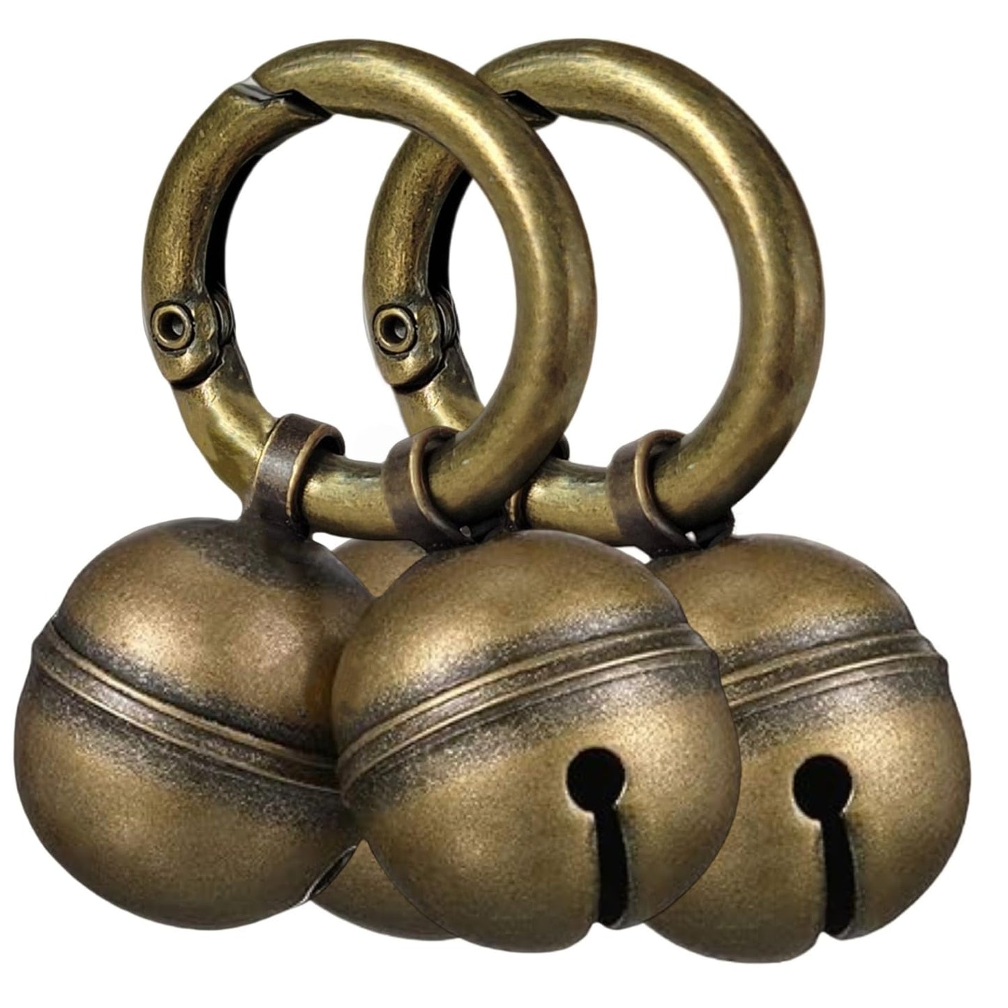 CrispTone Copper Pet Bells with Clips