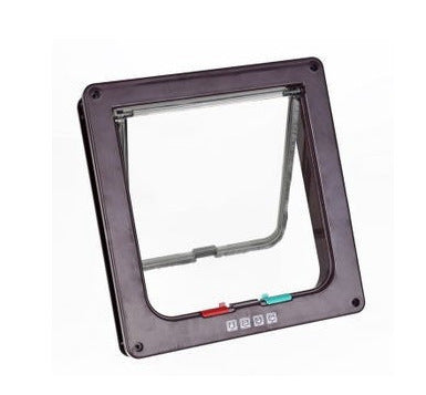 Pet Door with Direction Control for Cats and Dogs