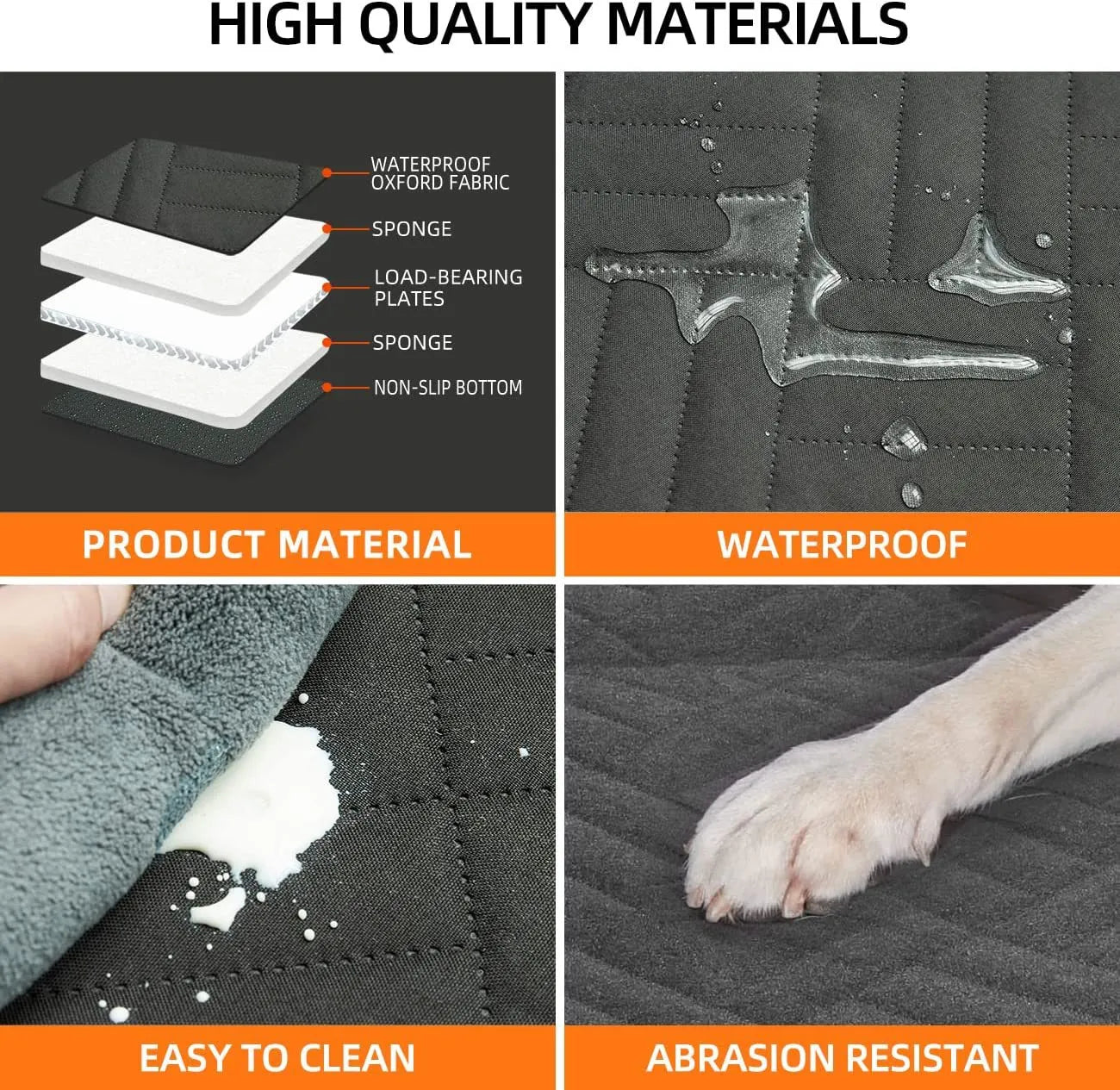 All-Weather Pet Car Seat Cover