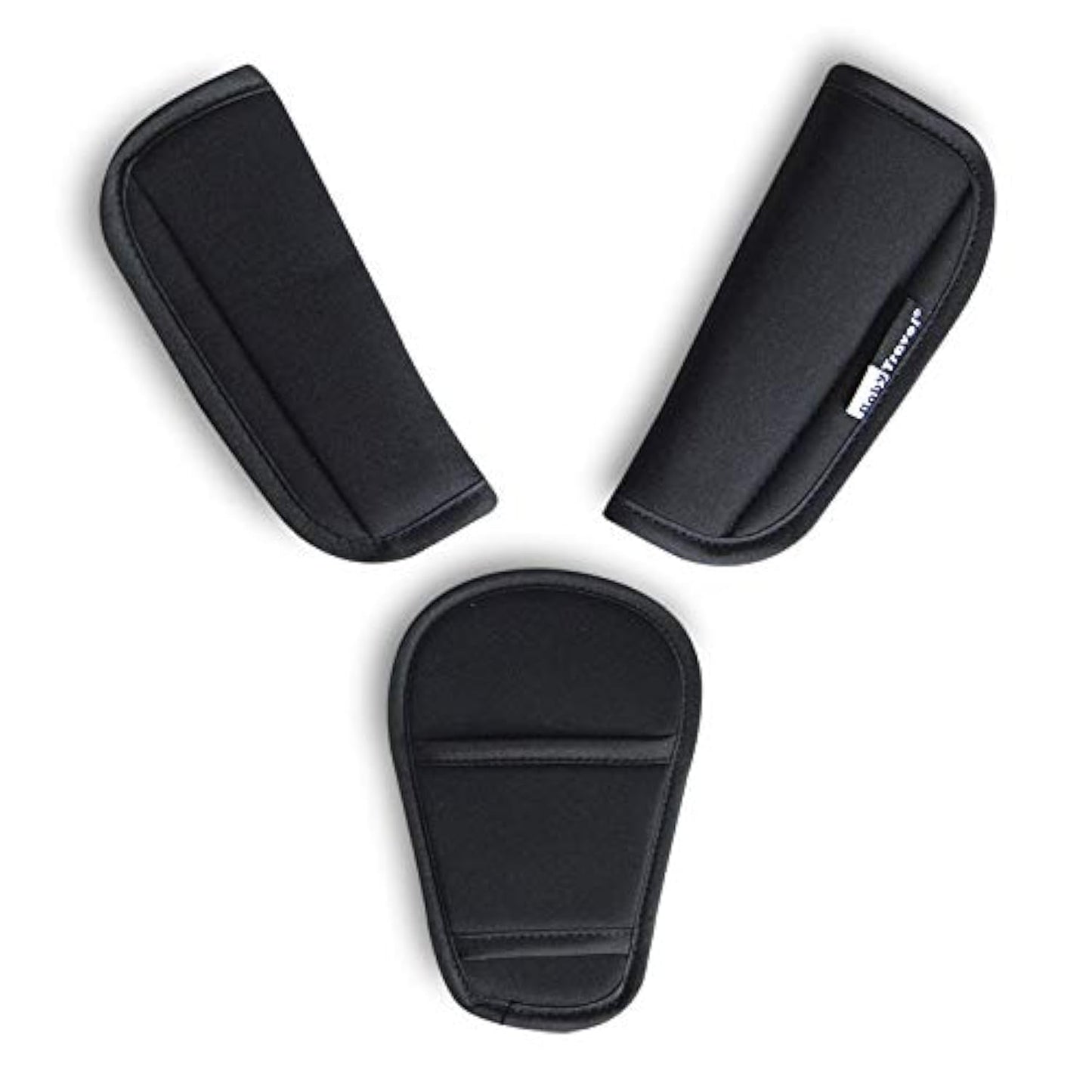 3-Piece Universal Baby Stroller Strap & Crotch Pad Set
