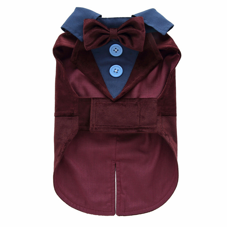 Dog Tuxedo Dress for Pet Supplies and Clothing