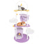 Tangkula Dreamy Cat Skyscraper 62" Playful Cat Palace with Starry Toys