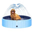 Foldable Pet Splash Pool for Dogs and Bathing Fun