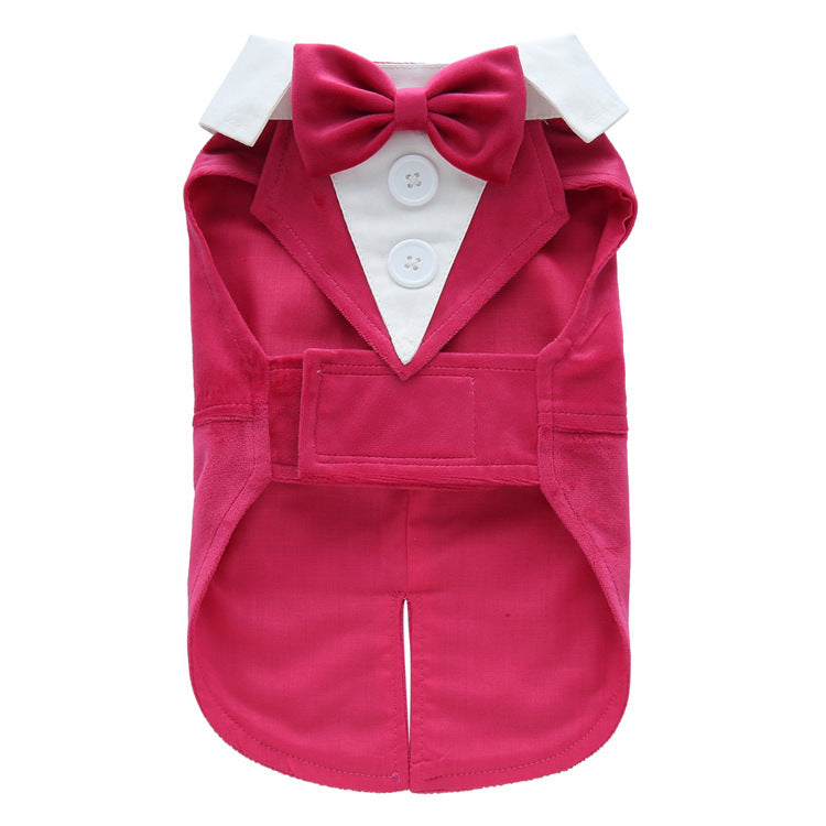 Dog Tuxedo Dress for Pet Supplies and Clothing