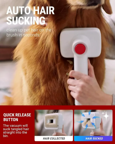 Quiet Pet Vacuum and Trimming Set