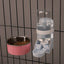 Stainless Steel Hanging Cat Water Bowl