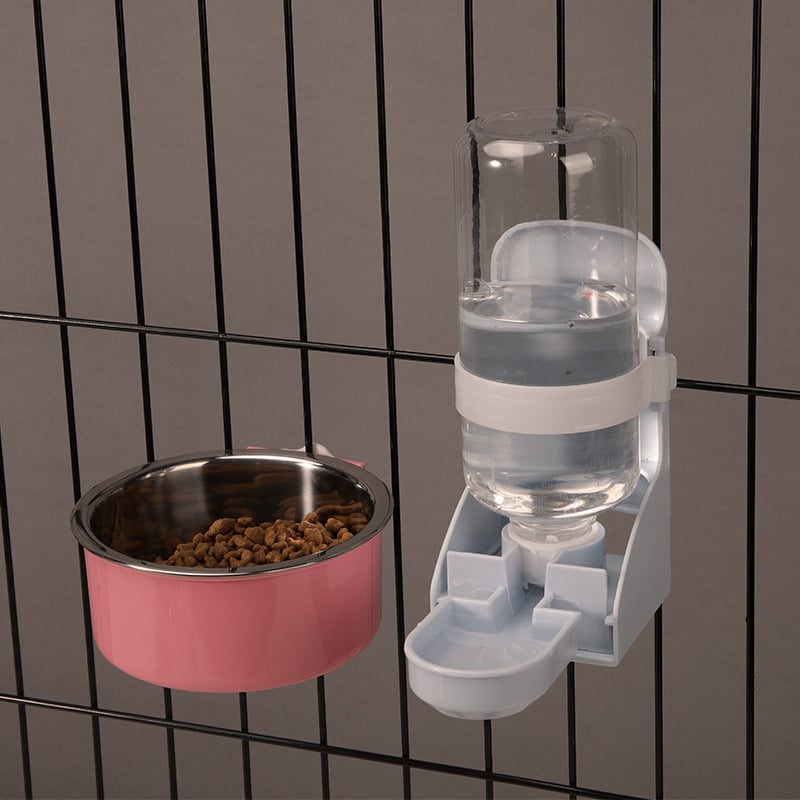 Stainless Steel Hanging Cat Water Bowl