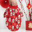 Thin Fleece New Year's Dress for Pets