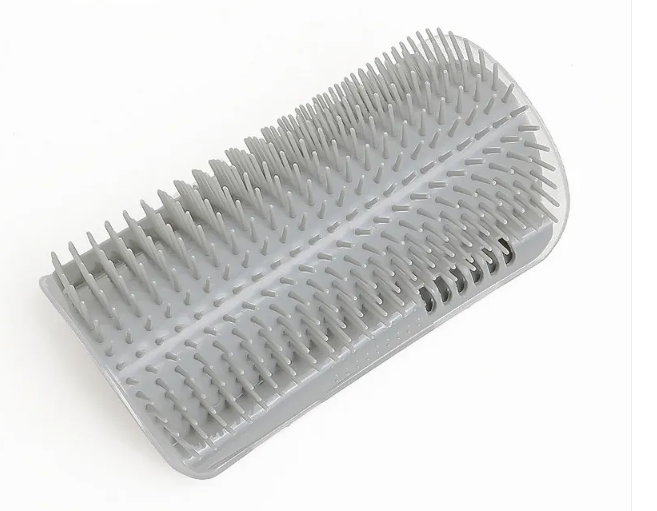 Corner Cat Scratcher & Massage Brush