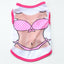 Chic Cotton Dog Bikini Vest