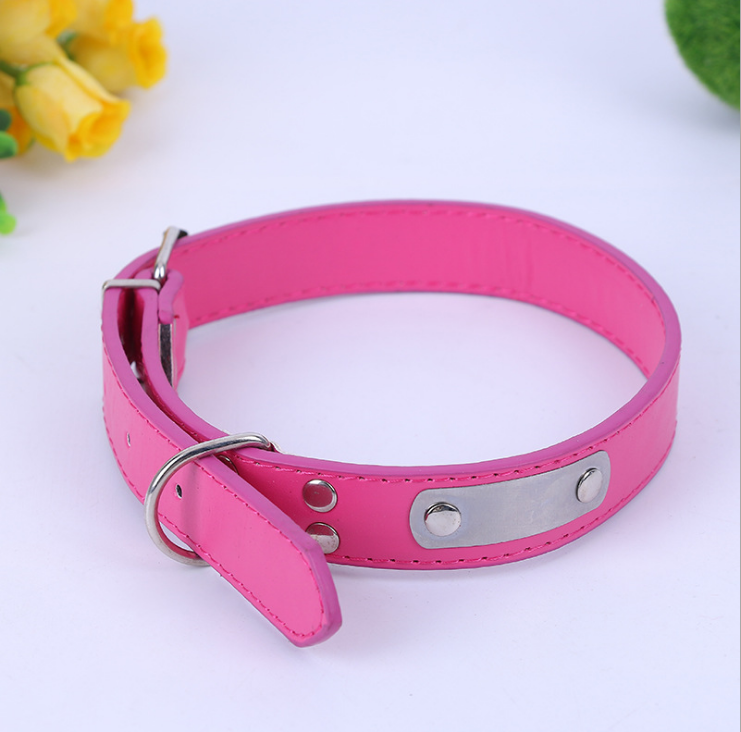 Dog Collar, Pet Supplies, PU Material