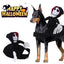Funny Halloween Pet Costume with Spider Pumpkin Vest
