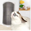 Corner Cat Scratcher & Massage Brush