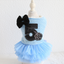 Double Bow Cotton Skirt for Teddy Dog Clothes