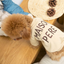 Embroidered Terry Cotton Sweater for Dog Owners