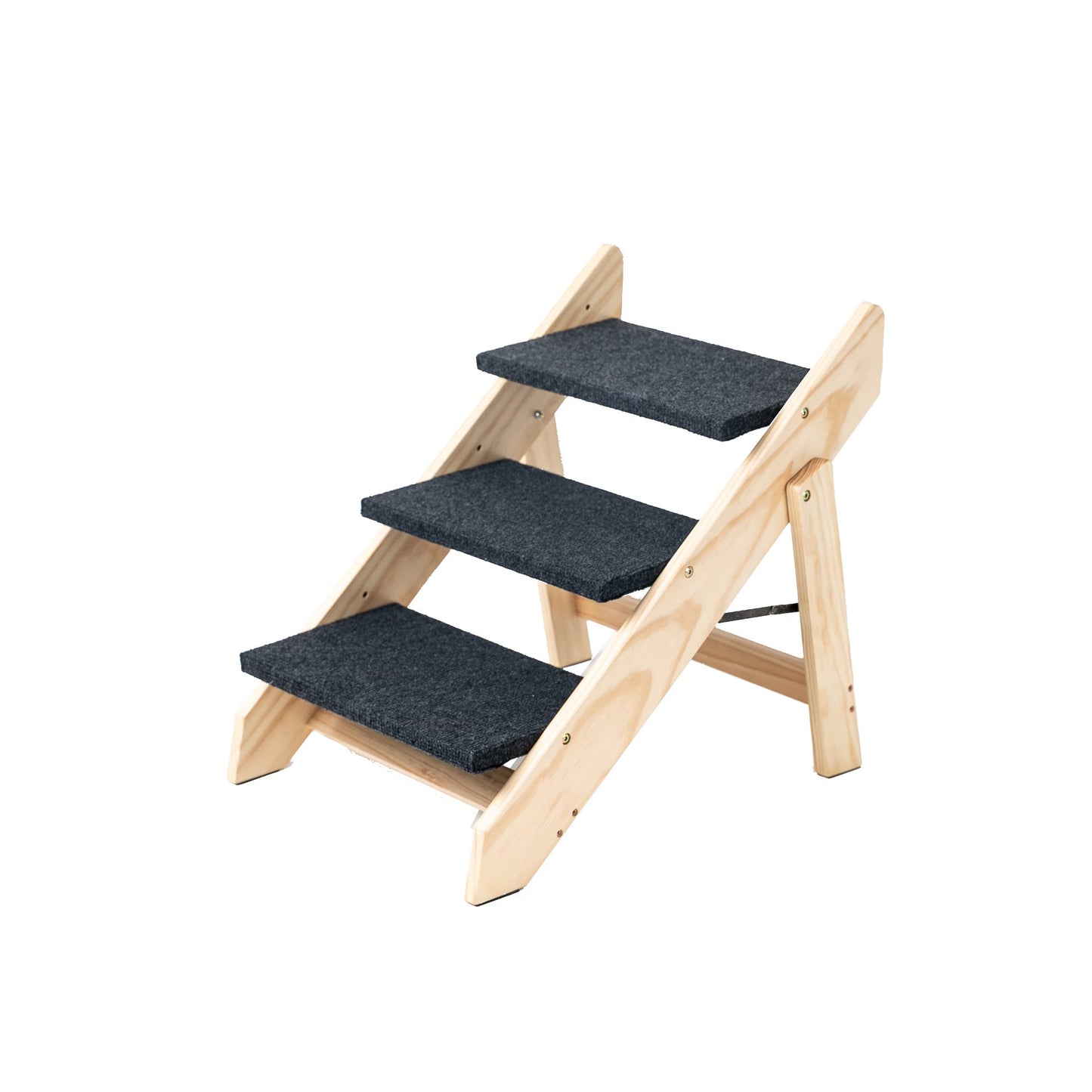 3-Level Wooden Pet Steps and Ramp