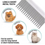 Pet Grooming Needle Comb for Cleaning Fur (Single Piece)