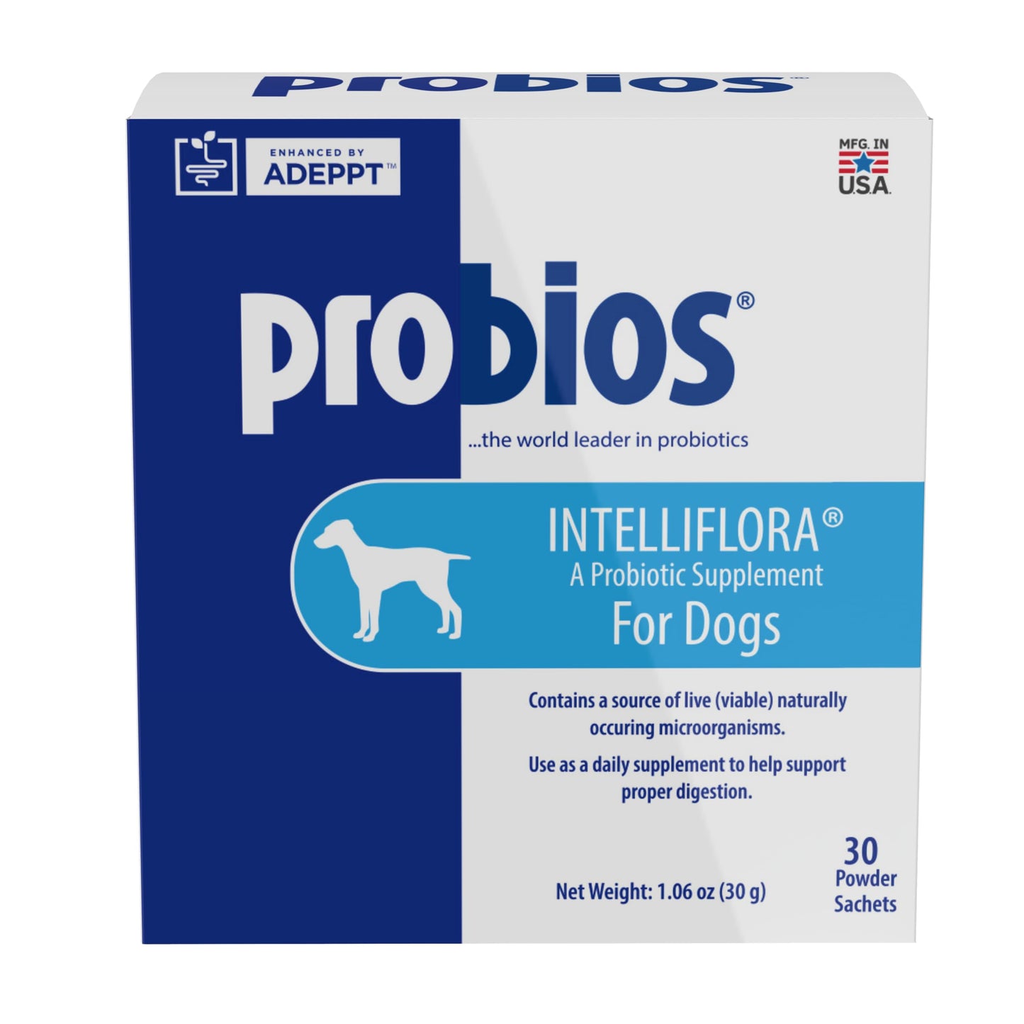 IntelliFlora Digestive Probiotics for Dogs - 30 Sachets