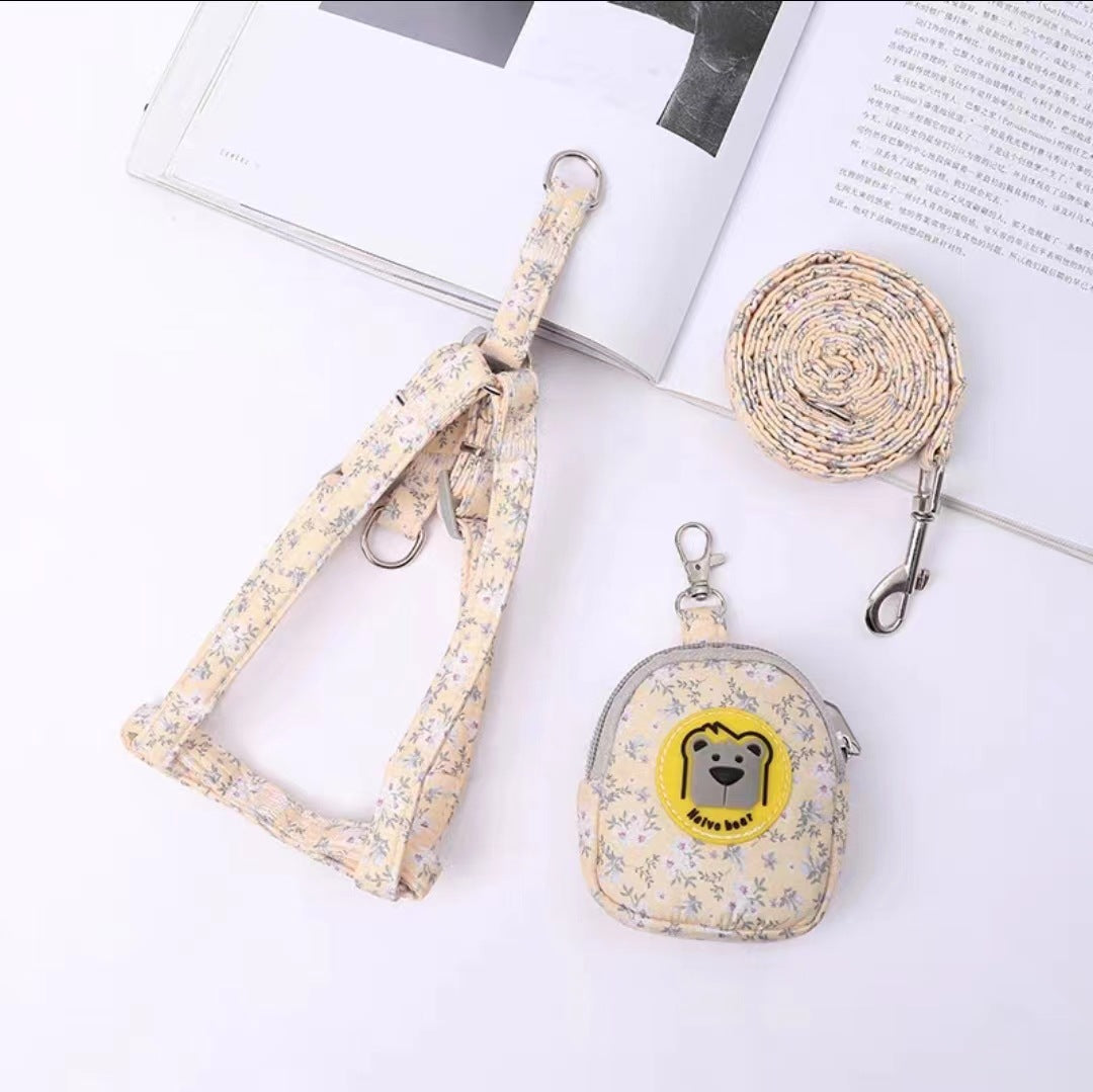 Dog Vest with Traction Rope for Pet Supplies