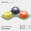 4 Colors Pet Communication Button One-click Prevent Physical Inactivity Recordable Dog Talking Button Toy Cat Toy Pet Products