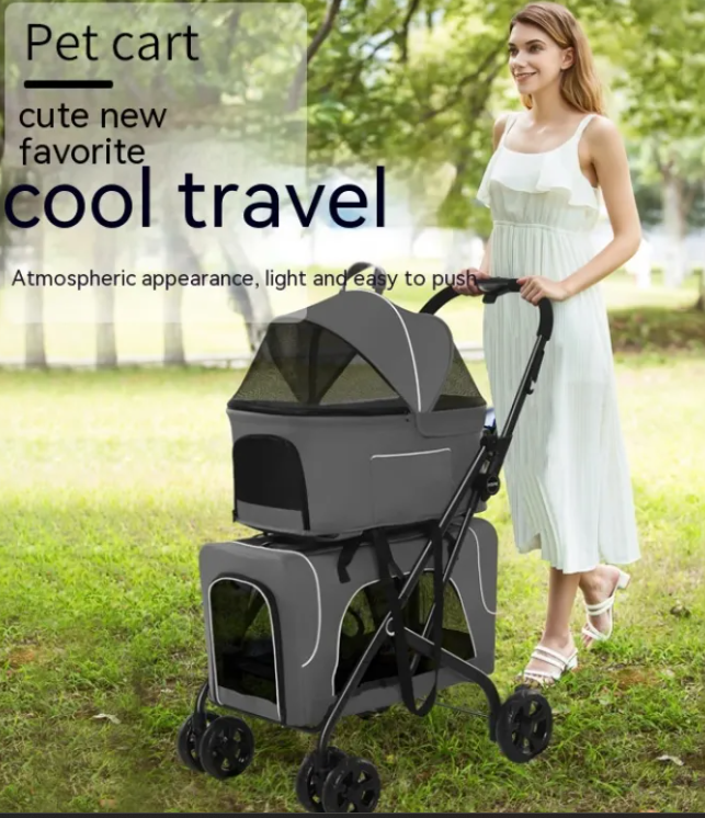 Lightweight Small Pet Folding Cart