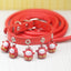 Dog and Cat Collars with Bell and Leash for Pets