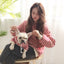 Hooded Striped T-Shirt for Pets and Owners