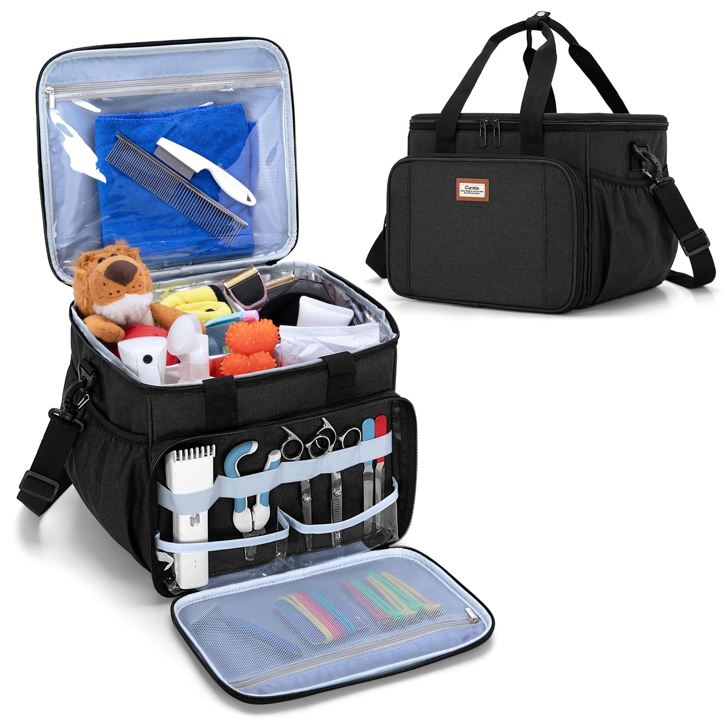 CURMIO Essential Pet Grooming Organizer