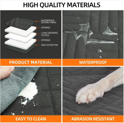 Sturdy Waterproof Dog Car Seat
