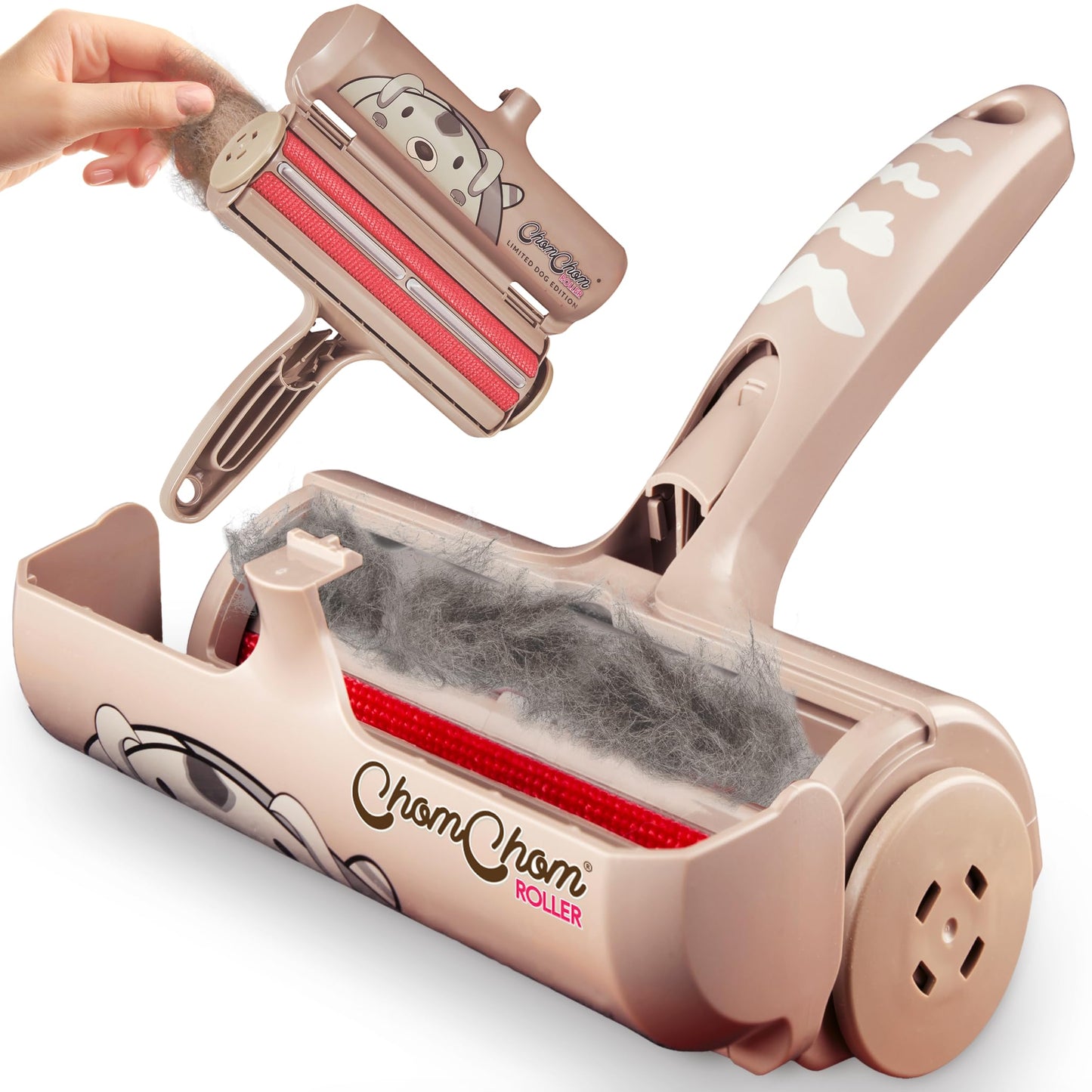 ChomChom Elite Pet Hair Remover - Reusable Fur Cleaner for Home & Auto