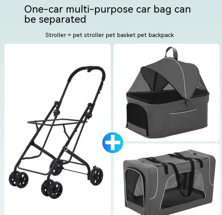 Lightweight Small Pet Folding Cart