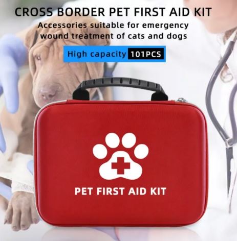 Pet Travel Safety First Aid Kit