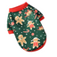 Cartoon Christmas Dog Clothes and Pet Supplies
