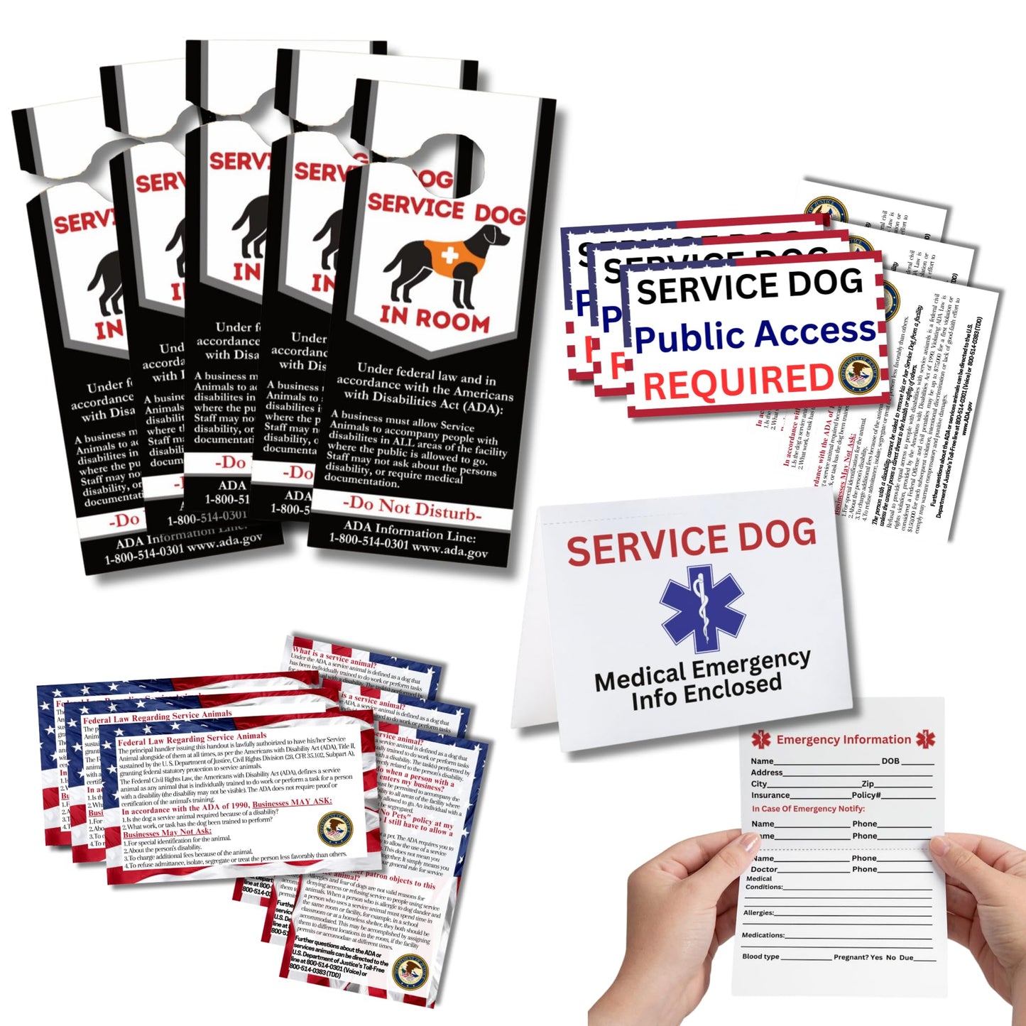 ADA Service Dog Rights Information Kit