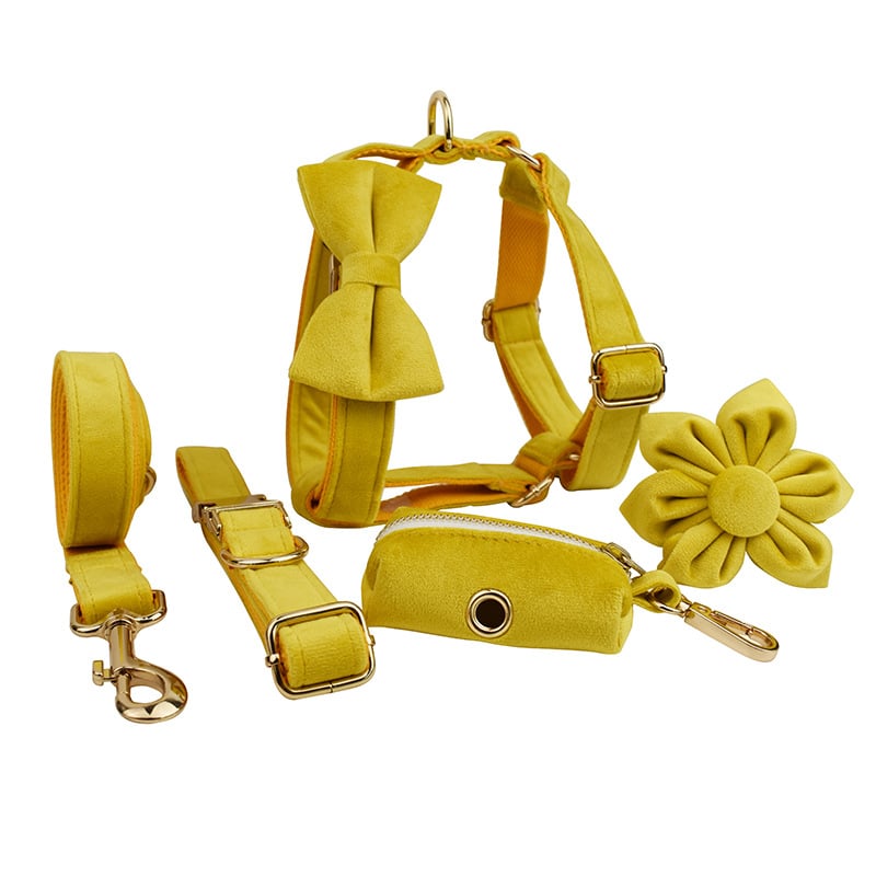 Chic Velvet Pet Collar