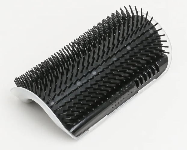 Corner Cat Scratcher & Massage Brush