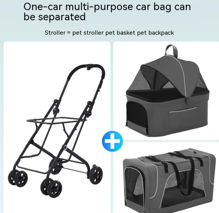 Lightweight Small Pet Folding Cart
