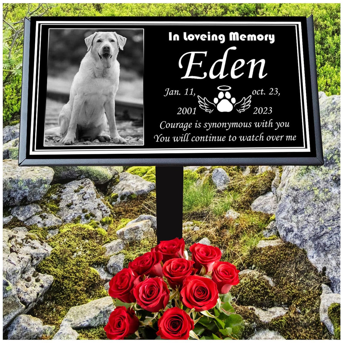 Enduring Paws Memorial Stones - Personalized Pet Markers