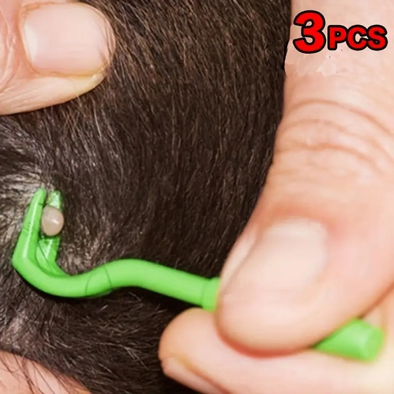 3PCS Dog Flea & Tick Remover Set