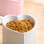 Ceramic Pet Bowl with Slanted Design for Cats
