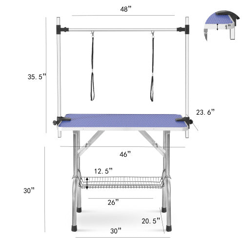 Deluxe 46" Pet Grooming Workstation