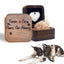 Walnut Wood Pet Memorial Keepsake Box
