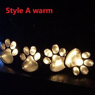 Eco-Friendly Paw Lights