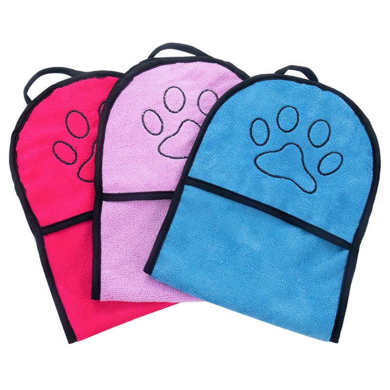 Ultra-Absorbent Pet Microfiber Towels