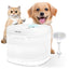 PAWGETHER® Cat Water Fountain with Radar Sensor and Wireless Pump Ultra Quiet 67oz/2L Automatic Pet Water Fountain for Dogs and Cats with Replacement Filter Dog Water Dispenser
