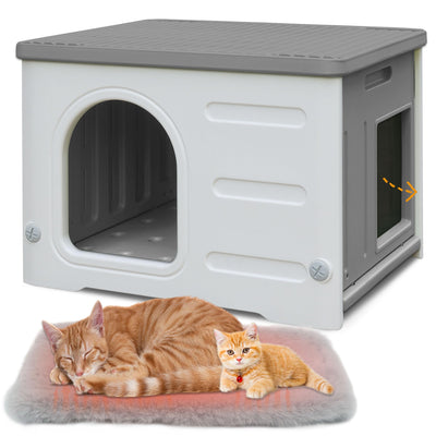 All-Weather Dual Cat House