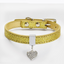 Wholesale Pet Supplies - Pink Heart Pendant Dog Collar