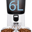 Dual Bowl Cat Feeder 6L with Voice Reminder