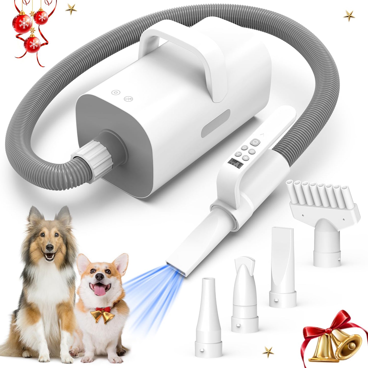 TWICEMET SmartGroom Pro 4-in-1 Pet Dryer