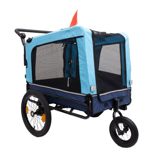 All-Terrain Pet Stroller and Bike Trailer